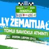 Гонка памяти Томаса Савицкаса, основателя Ралли Жемайтия, открывает Чемпионат Литвы по ралли