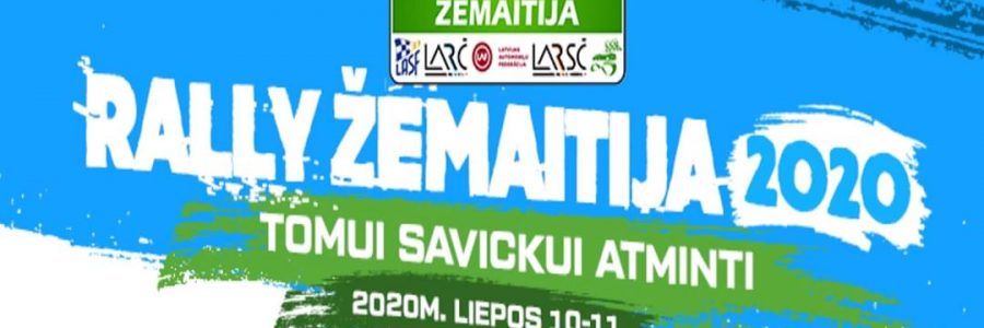 Гонка памяти Томаса Савицкаса, основателя Ралли Жемайтия, открывает Чемпионат Литвы по ралли